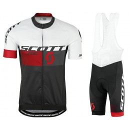 2016 Scott RC rot Fahrradbekleidung Satz Fahrradtrikot Kurzarm Trikot und Kurz Trägerhose Radtrikot Kaufen