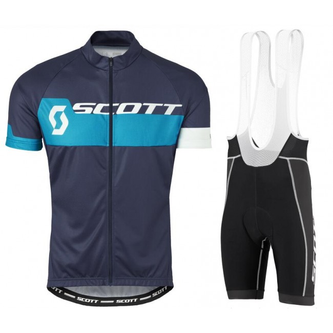2016 SCOTT blau Fahrradbekleidung Satz Fahrradtrikot Kurzarm Trikot und Kurz Trägerhose Radtrikot Kaufen 2016 SCOTT blau Fahrradbekleidung Satz Fahrradtrikot Kurzarm Trikot und Kurz Trägerhose Radtrikot Kaufen