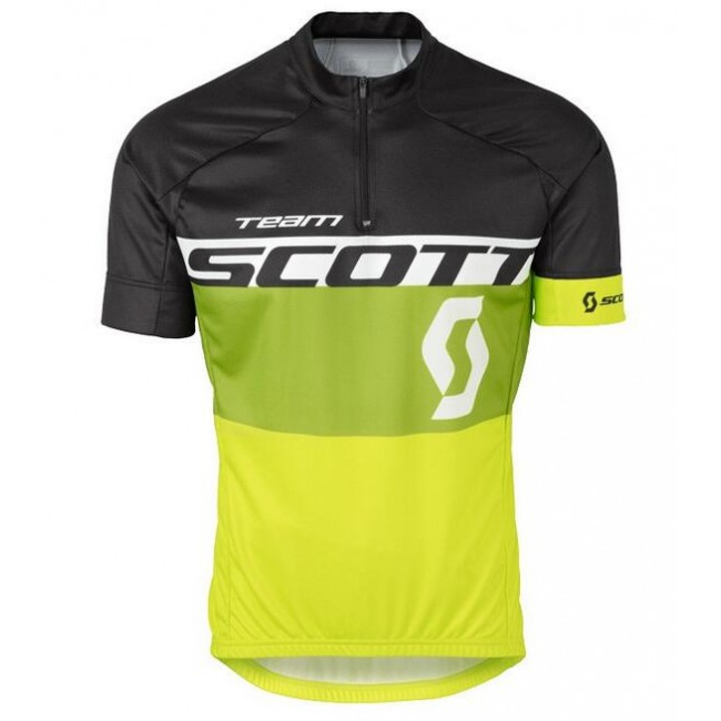 2016 Scott schwarz Grün gelb Radtrikot Kurzarm Radtrikot Kaufen 2016 Scott schwarz Grün gelb Radtrikot Kurzarm Radtrikot Kaufen