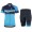 2016 Scott RC Pro schwarz blau Damens Radbekleidung Radtrikot Kurzarm und Fahrradhosen Kurz Radtrikot Kaufen