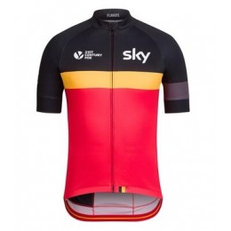 2016 SKY Belgium Radtrikot Kurzarm Radtrikot Kaufen