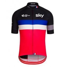 2016 SKY France Radtrikot Kurzarm Radtrikot Kaufen