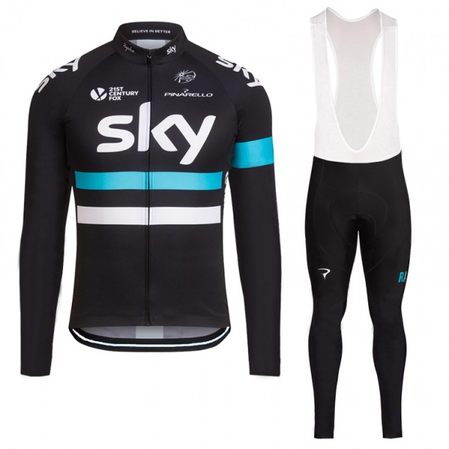 2016 Sky Fahrradbekleidung Radtrikot Satz Langarm und Lange Trägerhose Radtrikot Kaufen 2016 Sky Fahrradbekleidung Radtrikot Satz Langarm und Lange Trägerhose Radtrikot Kaufen