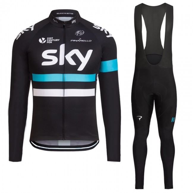 2016 Sky Fahrradbekleidung Radtrikot Satz Langarm und Lange Trägerhose Radtrikot Kaufen 2016 Sky Fahrradbekleidung Radtrikot Satz Langarm und Lange Trägerhose Radtrikot Kaufen