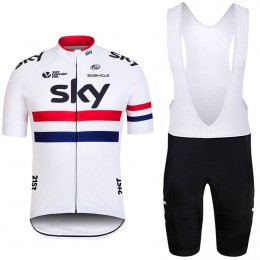 2016 SKY Fahrradbekleidung Satz Fahrradtrikot Kurzarm Trikot und Kurz Trägerhose 01 Radtrikot Kaufen