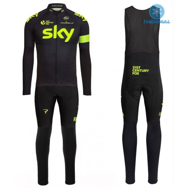 2016 Sky Team Fluo Ausgabe thermisch Fahrradbekleidung Satz Radtrikot Langarm+Lang Trägerhose Radtrikot Kaufen 2016 Sky Team Fluo Ausgabe thermisch Fahrradbekleidung Satz Radtrikot Langarm+Lang Trägerhose Radtrikot Kaufen