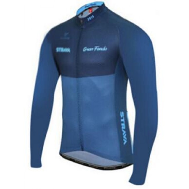 2016 Strava Fahrradtrikot Langarm blau Radtrikot Kaufen 2016 Strava Fahrradtrikot Langarm blau Radtrikot Kaufen