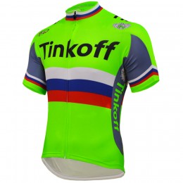 2016 Tinkoff Saxo Bank Radtrikot Kurzarm Grün Radtrikot Kaufen