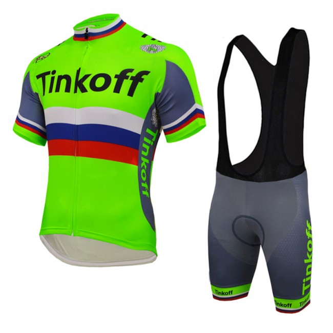 2016 Tinkoff Saxo Bank russo Fluo Green Fahrradbekleidung Satz Fahrradtrikot Kurzarm Trikot und Kurz Trägerhose Radtrikot Kaufen 2016 Tinkoff Saxo Bank russo Fluo Green Fahrradbekleidung Satz Fahrradtrikot Kurzarm Trikot und Kurz Trägerhose Radtrikot Kaufen