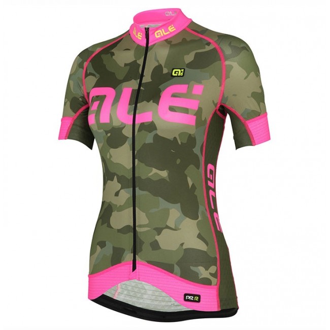2017 Damen Ale Graphics PRR Camo Grün-Rose Radtrikot Kurzarm Radtrikot Kaufen 2017 Damen Ale Graphics PRR Camo Grün-Rose Radtrikot Kurzarm Radtrikot Kaufen
