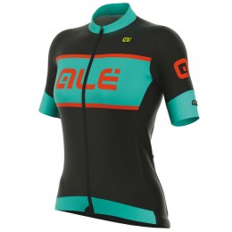 2017 Damen Ale R-EV1 Master Radtrikot Kurzarm Schwarz Light Blau Radtrikot Kaufen