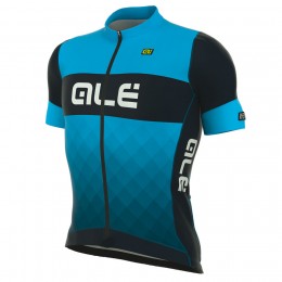 2017 Ale R-EV1 Rumbles Radtrikot Kurzarm Blau Radtrikot Kaufen