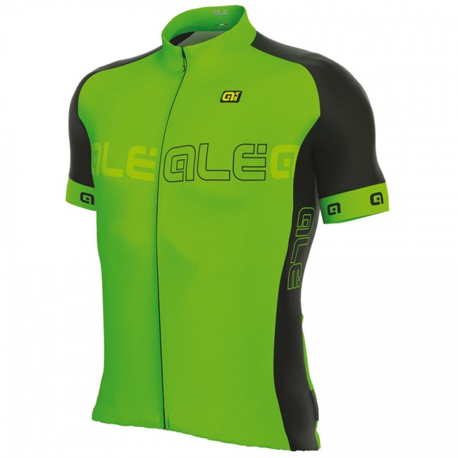 2017 Ale Excel Basic Radtrikot Kurzarm Grün Fluo Radtrikot Kaufen 2017 Ale Excel Basic Radtrikot Kurzarm Grün Fluo Radtrikot Kaufen