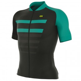 2017 Ale PRR 2.0 Piuma Radtrikot Kurzarm Schwarz Light Blau Radtrikot Kaufen