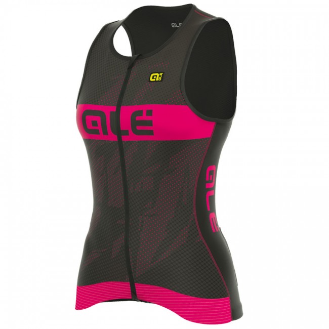 2017 Damen Top Ale Tri Record-Schwarz Pink Radtrikot Kaufen 2017 Damen Top Ale Tri Record-Schwarz Pink Radtrikot Kaufen
