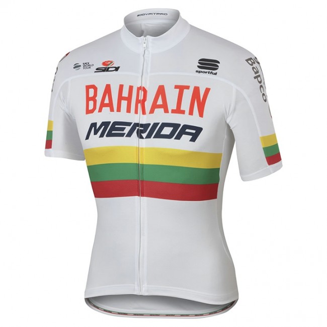 BAHRAIN-MERIDA lituanien champion Radtrikot Kurzarm 2017 Radtrikot Kaufen BAHRAIN-MERIDA lituanien champion Radtrikot Kurzarm 2017 Radtrikot Kaufen