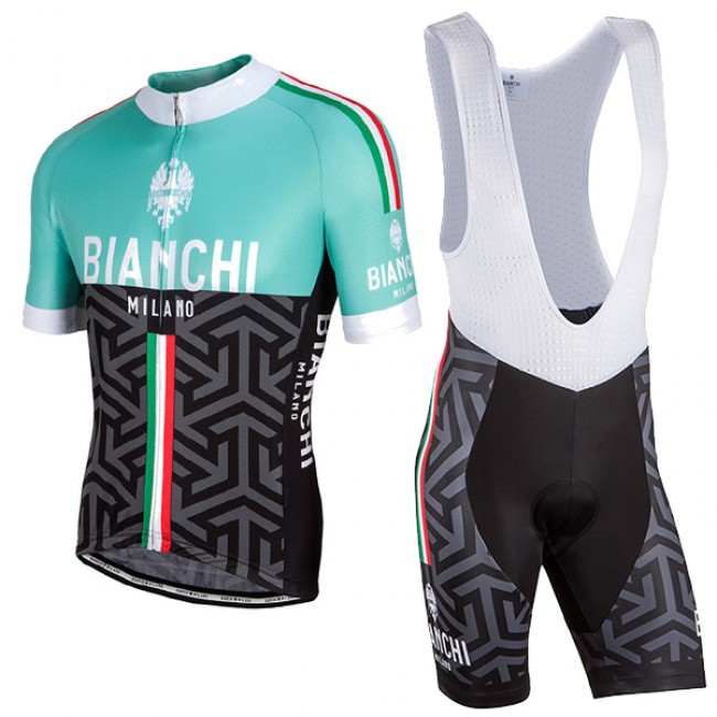 Bianchi Milano 2017 Fahrradbekleidung Satz Radtrikot Kurzarm+Kurz Trägerhose A2 Radtrikot Kaufen Bianchi Milano 2017 Fahrradbekleidung Satz Radtrikot Kurzarm+Kurz Trägerhose A2 Radtrikot Kaufen