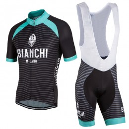 Bianchi Milano 2017 Fahrradbekleidung Satz Radtrikot Kurzarm+Kurz Trägerhose A3 Radtrikot Kaufen