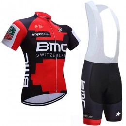BMC 2017 Proteam Fahrradbekleidung Satz Radtrikot Kurzarm+Kurz Trägerhose Radtrikot Kaufen