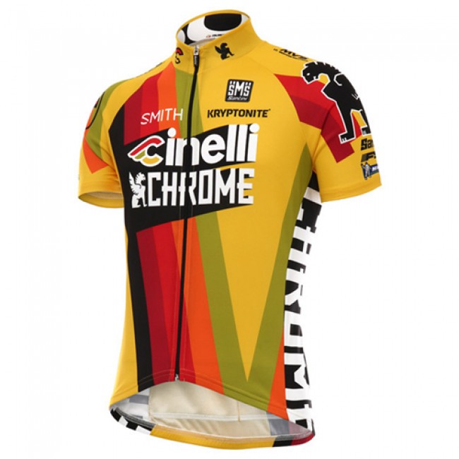 Pro 2017 Cinelli Chrome Gelb Radtrikot Kurzarm Radtrikot Kaufen Pro 2017 Cinelli Chrome Gelb Radtrikot Kurzarm Radtrikot Kaufen
