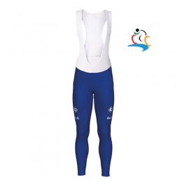 FDJ Pro 2017 Blau Lang Trägerhose Radtrikot Kaufen