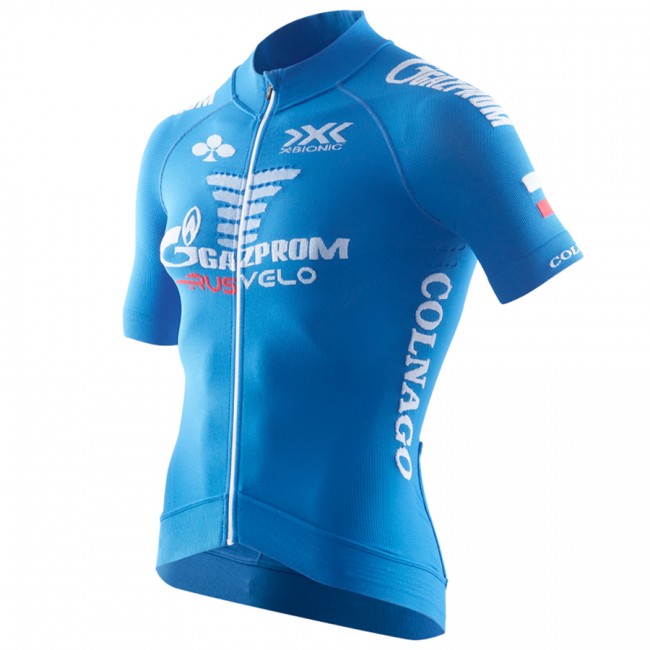 2017 Gazprom-Rusvelo Radtrikot Kurzarm Radtrikot Kaufen 2017 Gazprom-Rusvelo Radtrikot Kurzarm Radtrikot Kaufen