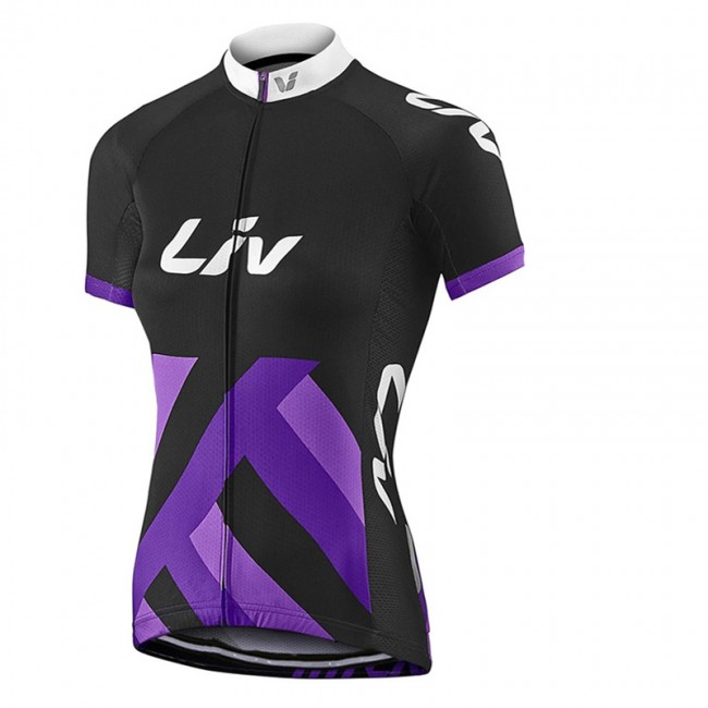 2017 Liv Damen Schwarz-lila Radtrikot Kurzarmen Radtrikot Kaufen 2017 Liv Damen Schwarz-lila Radtrikot Kurzarmen Radtrikot Kaufen