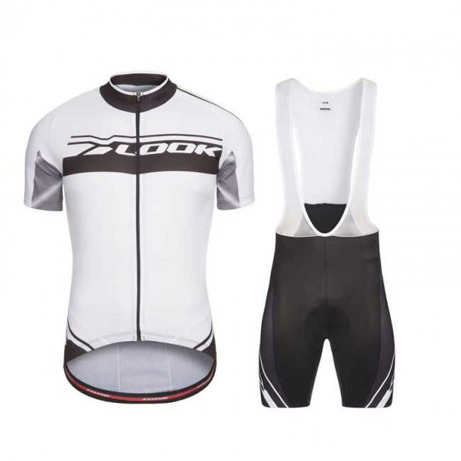 Look 2017 Weiß Fahrradbekleidung Satz Radtrikot Kurzarm+Kurz Trägerhose Radtrikot Kaufen Look 2017 Weiß Fahrradbekleidung Satz Radtrikot Kurzarm+Kurz Trägerhose Radtrikot Kaufen