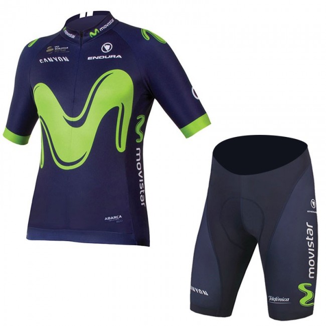 2017 Movistar Fahrradbekleidung Satz Radtrikot Kurzarm+Kurz Radtrikot Kaufen 2017 Movistar Fahrradbekleidung Satz Radtrikot Kurzarm+Kurz Radtrikot Kaufen