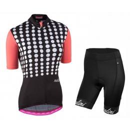 2017 Nalini PRO Optical Damen Schwarz Fahrradbekleidung Satz Radtrikot Kurzarm+Kurz Trägerhose Radtrikot Kaufen