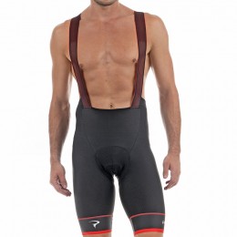 2017 Pinarello Tour Kurz Trägerhose-Schwarz Rot Radtrikot Kaufen