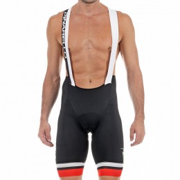 2017 Pinarello Corsa Kurz Trägerhose-Schwarz Rot Radtrikot Kaufen