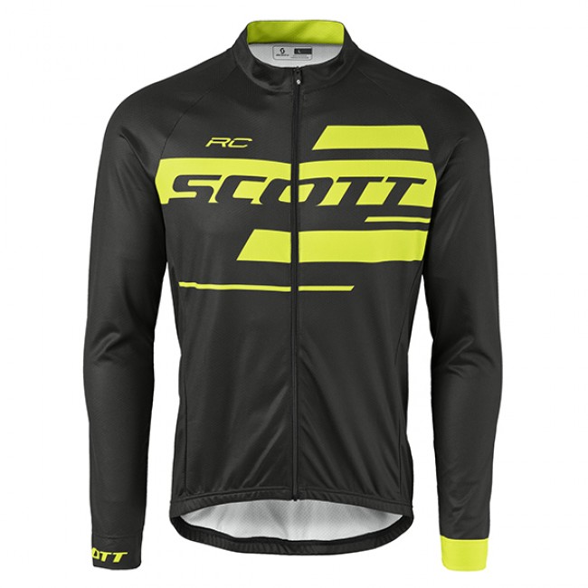 2017 Scott Rc Schwarz-Gelb Radtrikot Langarm Radtrikot Kaufen 2017 Scott Rc Schwarz-Gelb Radtrikot Langarm Radtrikot Kaufen
