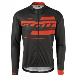2017 Scott Rc Schwarz-Rot Radtrikot Langarm Radtrikot Kaufen