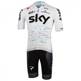 Sky Team Tour De France Set 2017 Fahrradbekleidung Satz Radtrikot Kurzarm+Kurz Radhose Radtrikot Kaufen