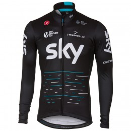 Sky Pro 2017 Radtrikot Langarm Schwarz Radtrikot Kaufen