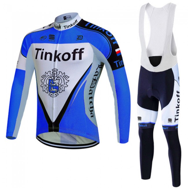 2017 Tinkoff Blau Fahrradbekleidung Satz Radtrikot Langarm+Lang Trägerhose Radtrikot Kaufen 2017 Tinkoff Blau Fahrradbekleidung Satz Radtrikot Langarm+Lang Trägerhose Radtrikot Kaufen