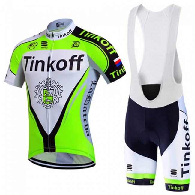2017 Tinkoff Grün Fahrradbekleidung Satz Radtrikot Kurzarm+Kurz Trägerhose Radtrikot Kaufen 2017 Tinkoff Grün Fahrradbekleidung Satz Radtrikot Kurzarm+Kurz Trägerhose Radtrikot Kaufen