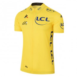 2017 Tour de France Gelb Radtrikot Kurzarm Radtrikot Kaufen