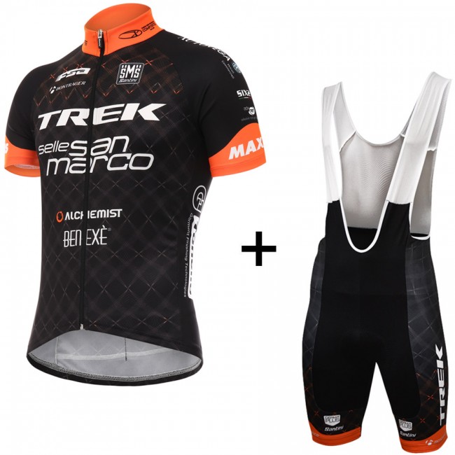 Trek Selle San Marco 2017 Schwarz Fahrradbekleidung Satz Radtrikot Kurzarm+Kurz Trägerhose Radtrikot Kaufen Trek Selle San Marco 2017 Schwarz Fahrradbekleidung Satz Radtrikot Kurzarm+Kurz Trägerhose Radtrikot Kaufen