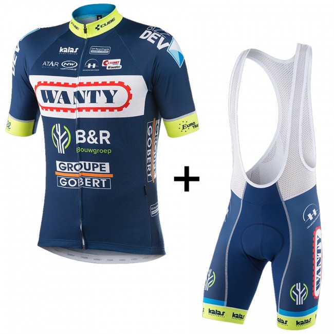 2017 Wanty Groupe Gobert Fahrradbekleidung Satz Radtrikot Kurzarm+Kurz Trägerhose Radtrikot Kaufen 2017 Wanty Groupe Gobert Fahrradbekleidung Satz Radtrikot Kurzarm+Kurz Trägerhose Radtrikot Kaufen